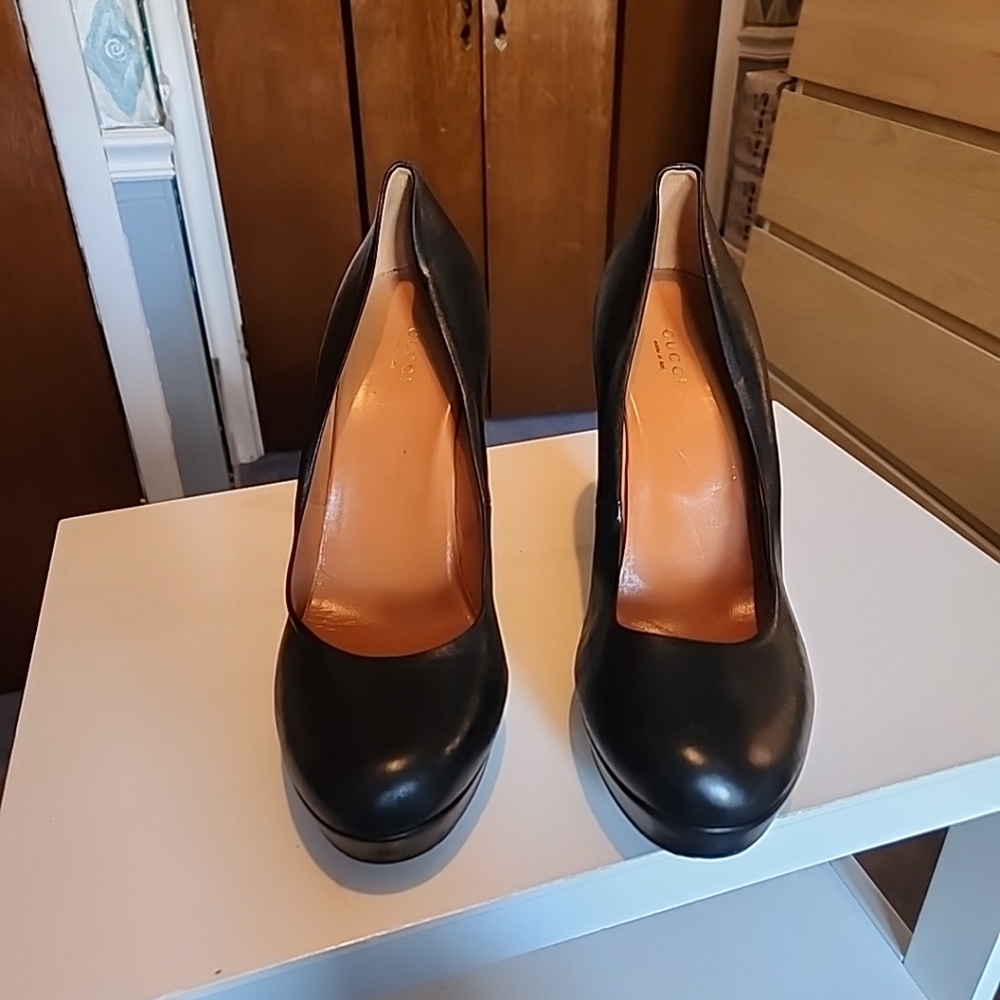 Gucci pumps black  size 41